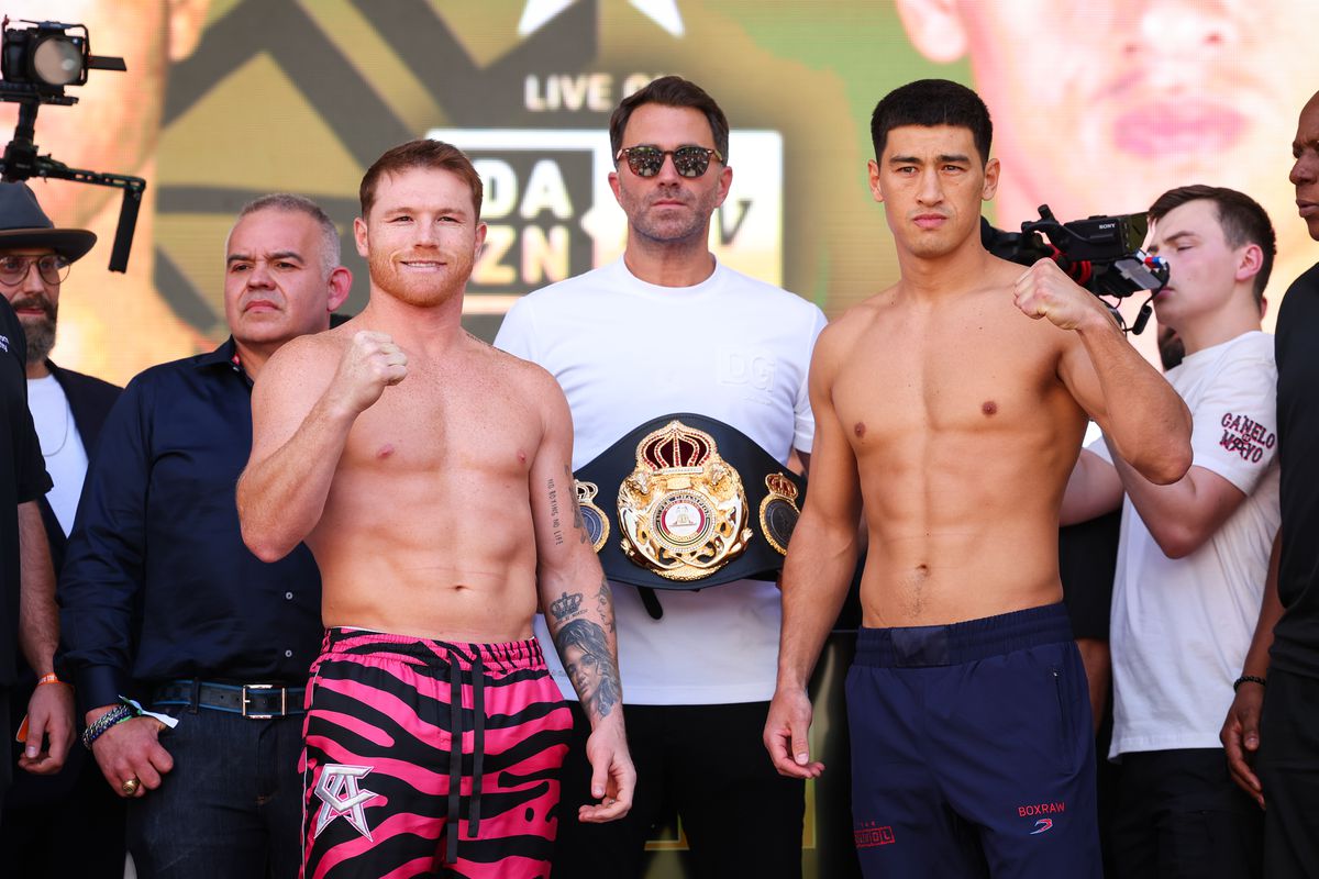 Canelo Alvarez weigh-in results