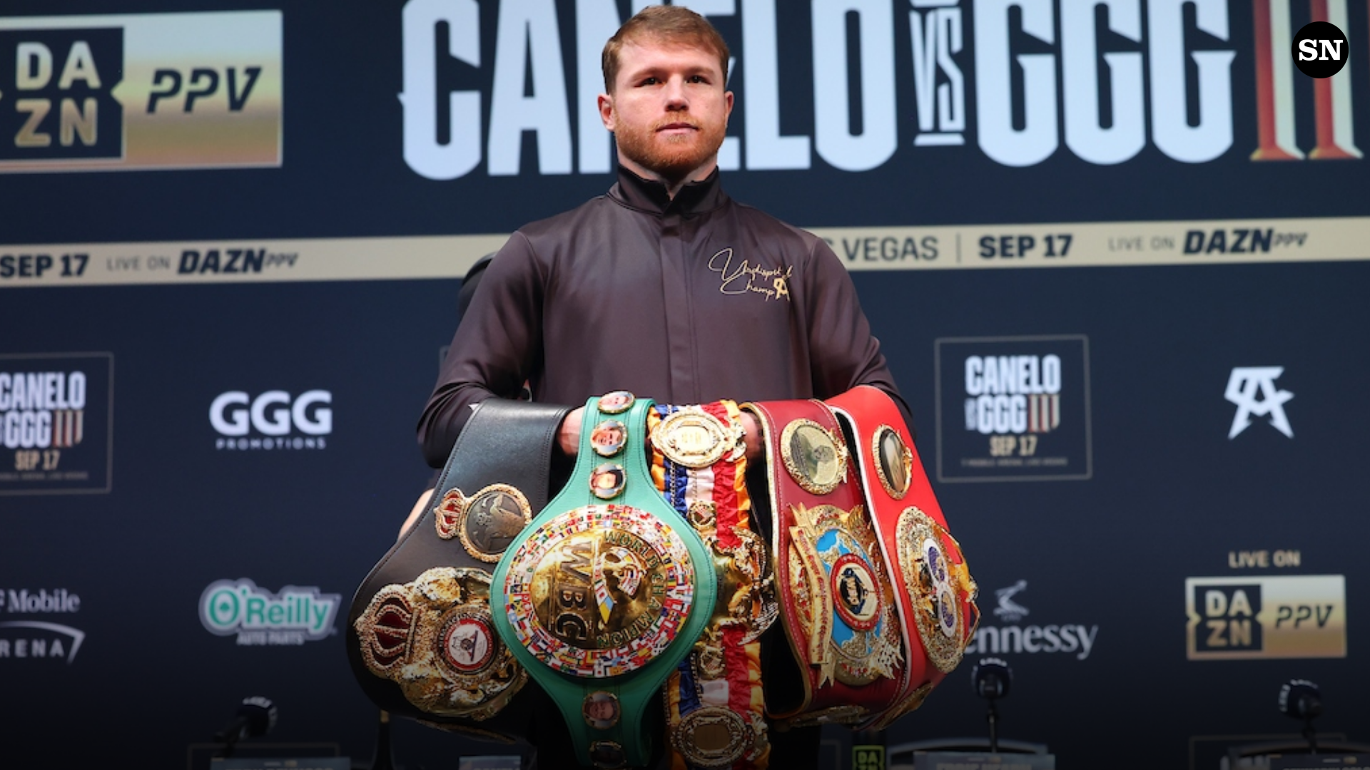 canelo álvarez belts