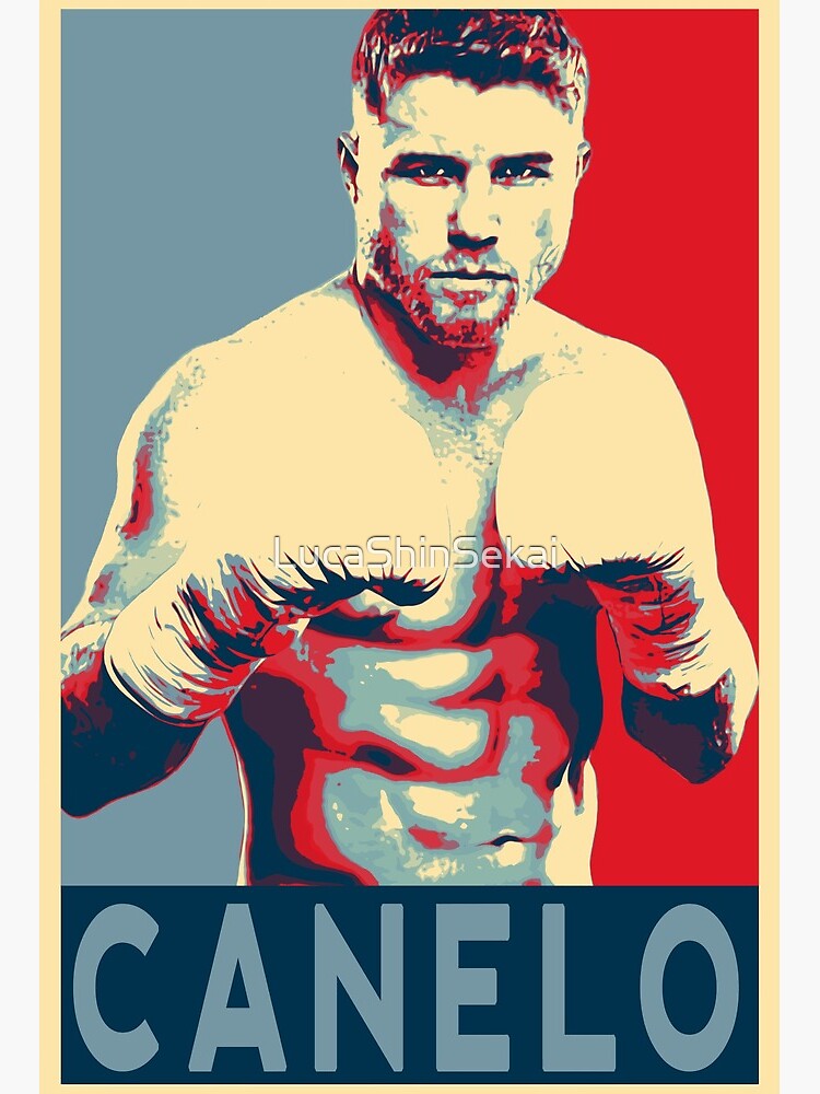 Canelo painting