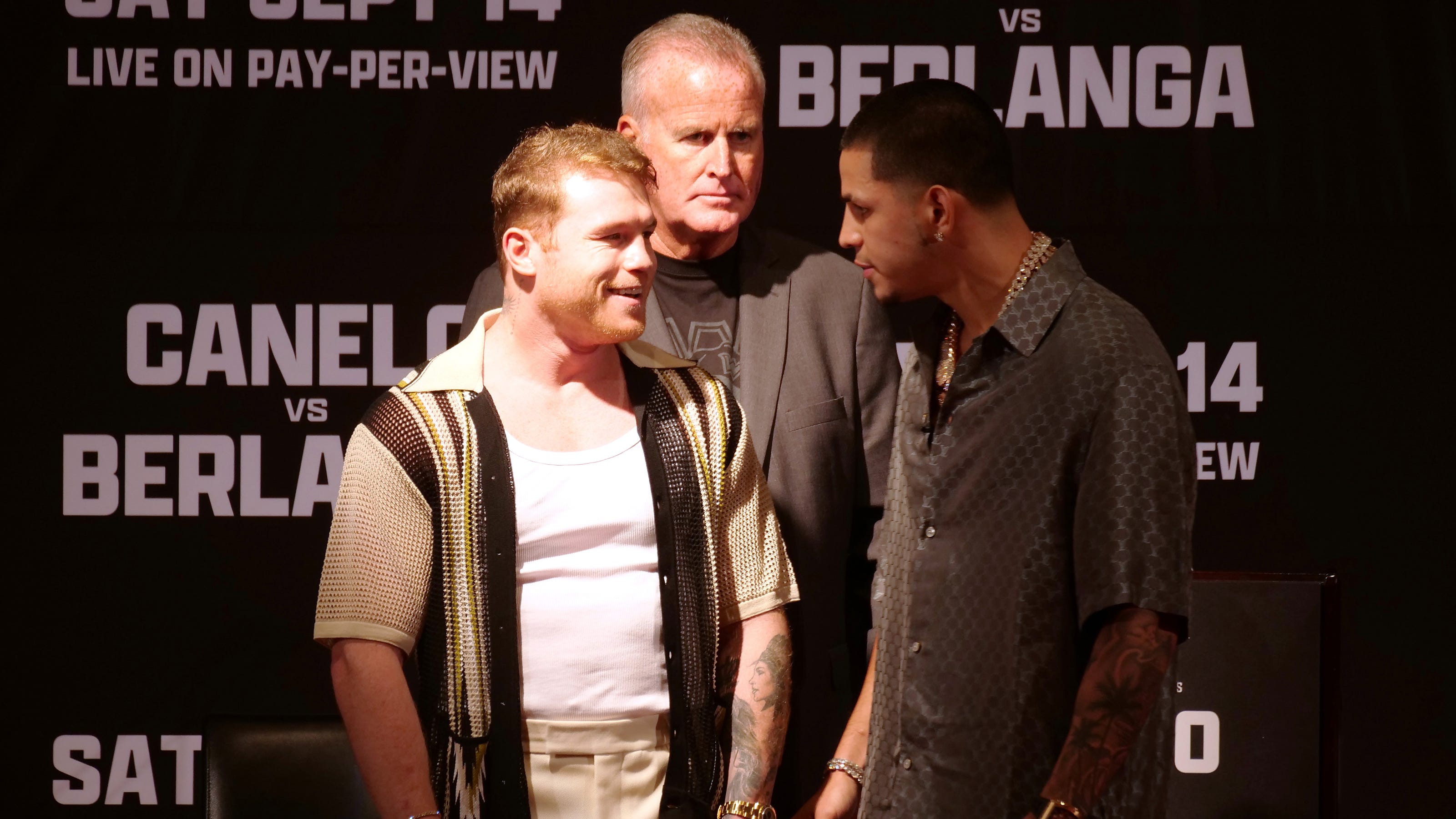 Canelo press conference