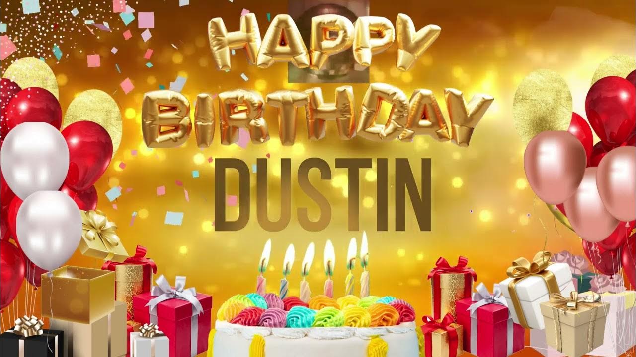 celebratory images for Dustin