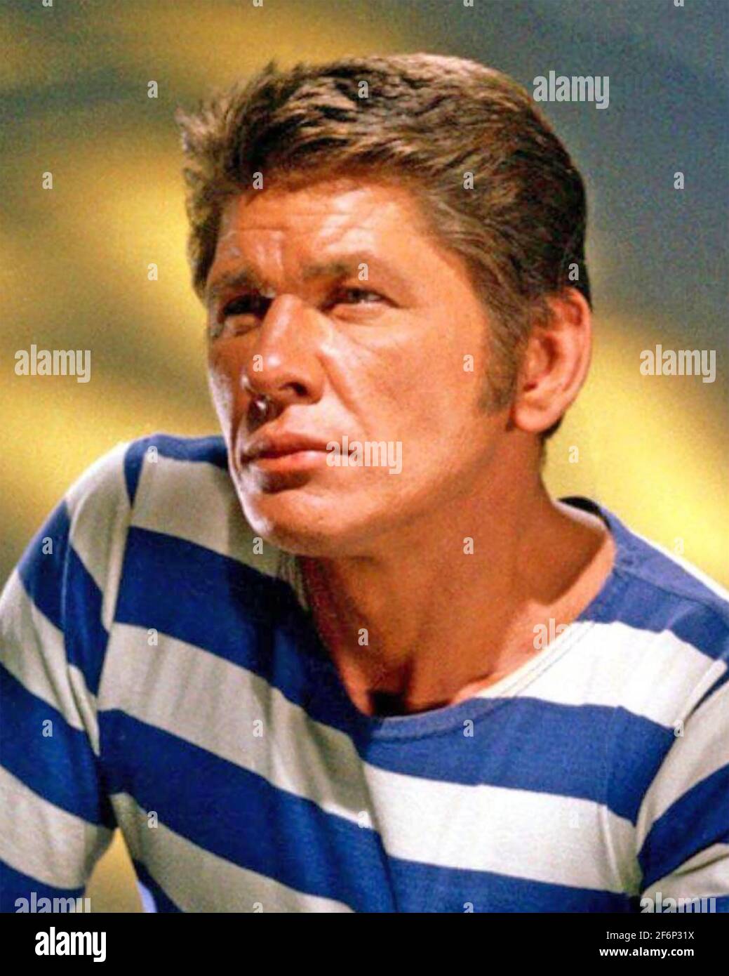 Charles Bronson behind-the-scenes pictures.