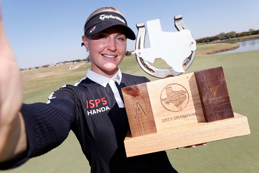 Charley Hull golf bag