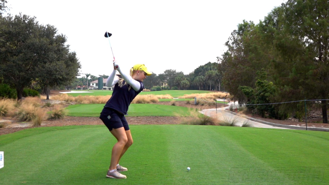 Charley Hull swing analysis
