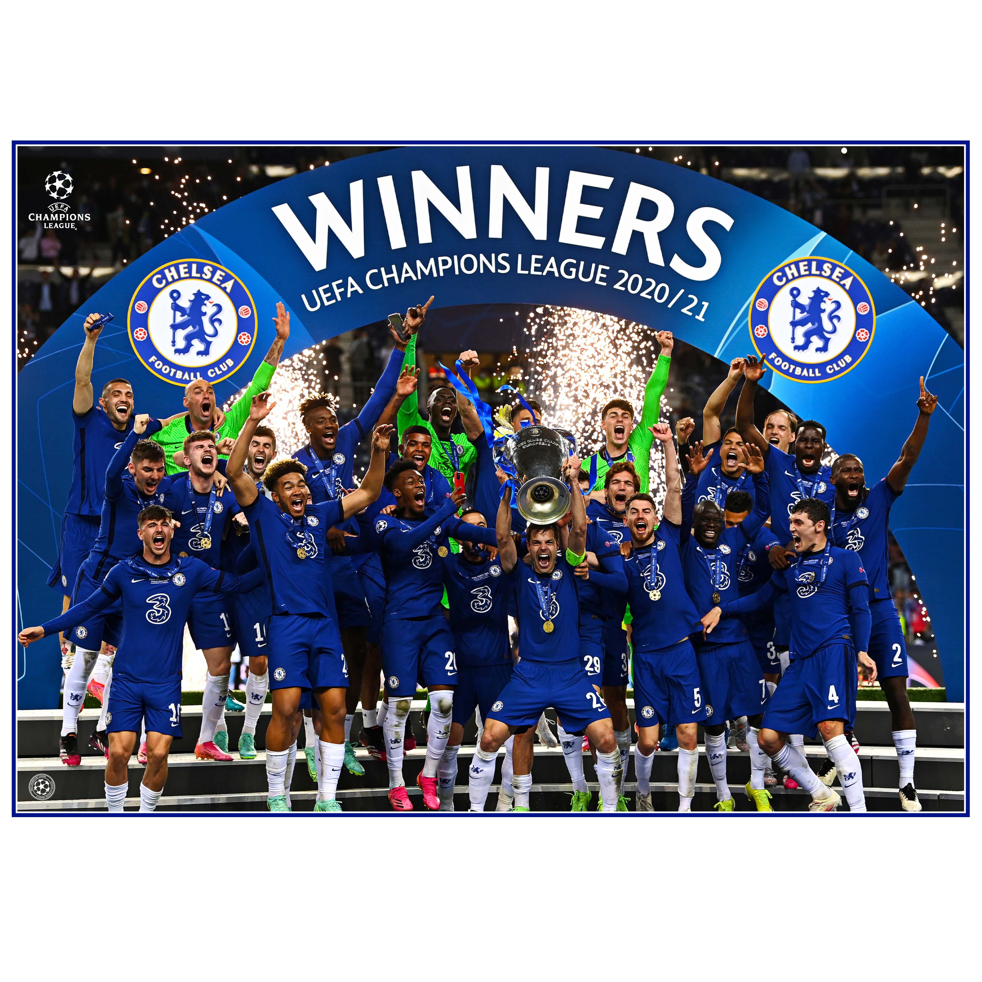 Chelsea football poster