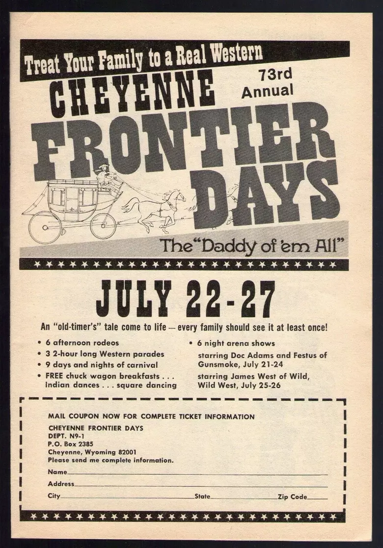 cheyenne frontier days poster 0036