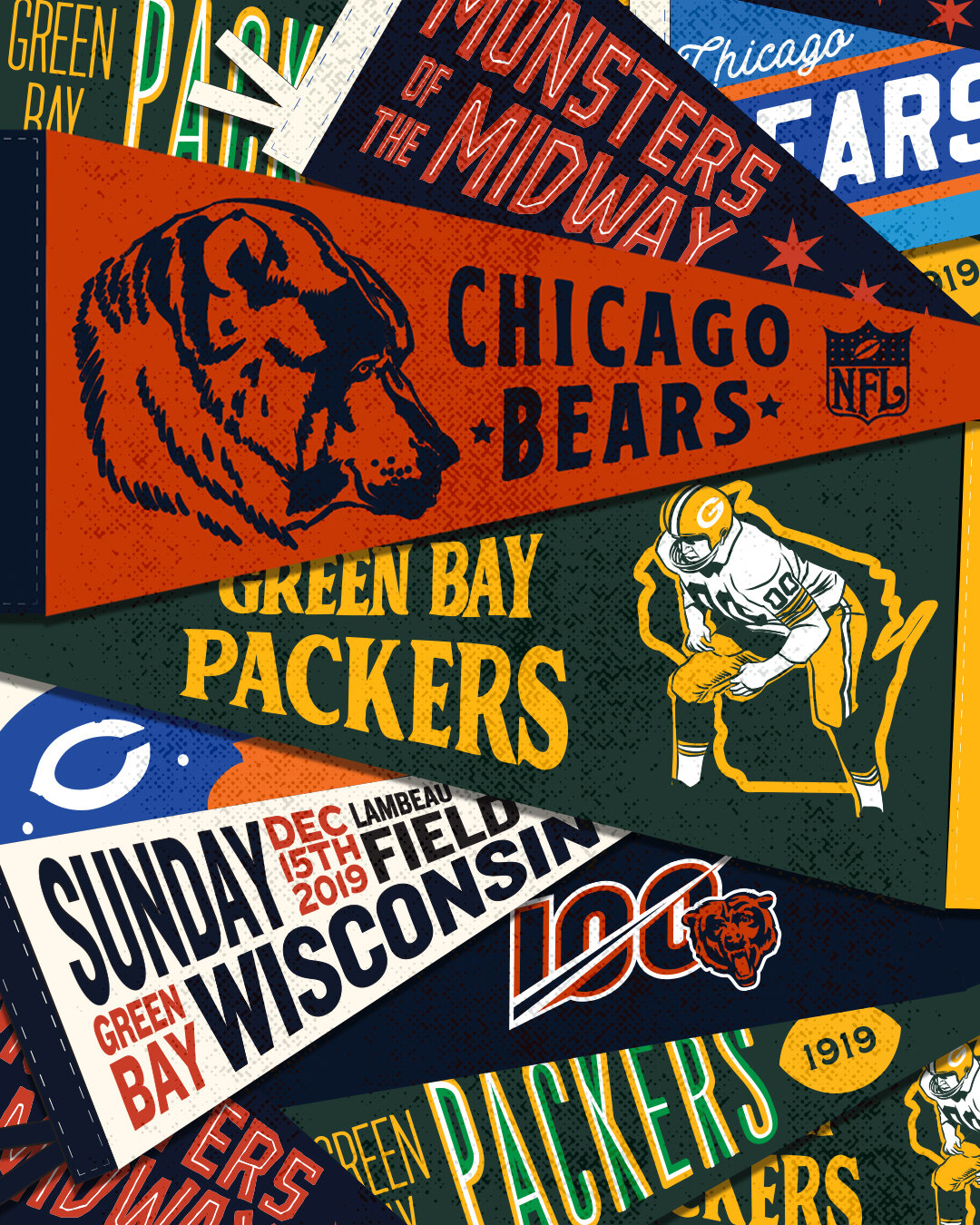 chicago bears posters 0034