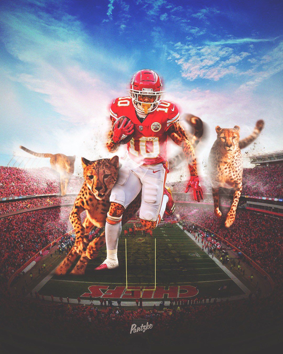 chiefs tyreek hill wallpaper 0032