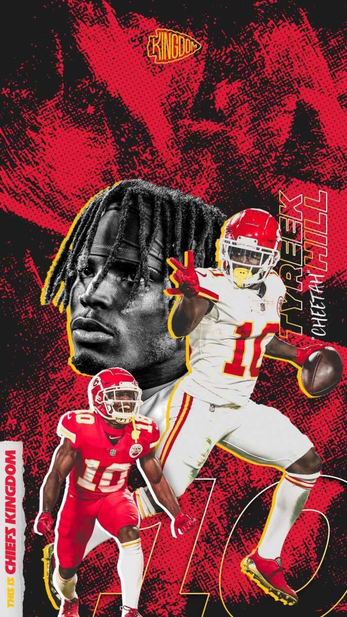 chiefs wallpaper tyreek hill