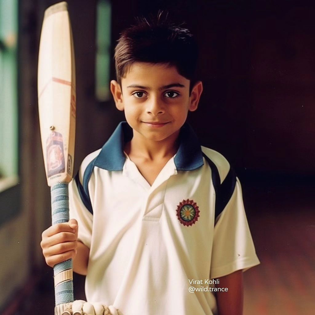 childhood memories of Virat Kohli