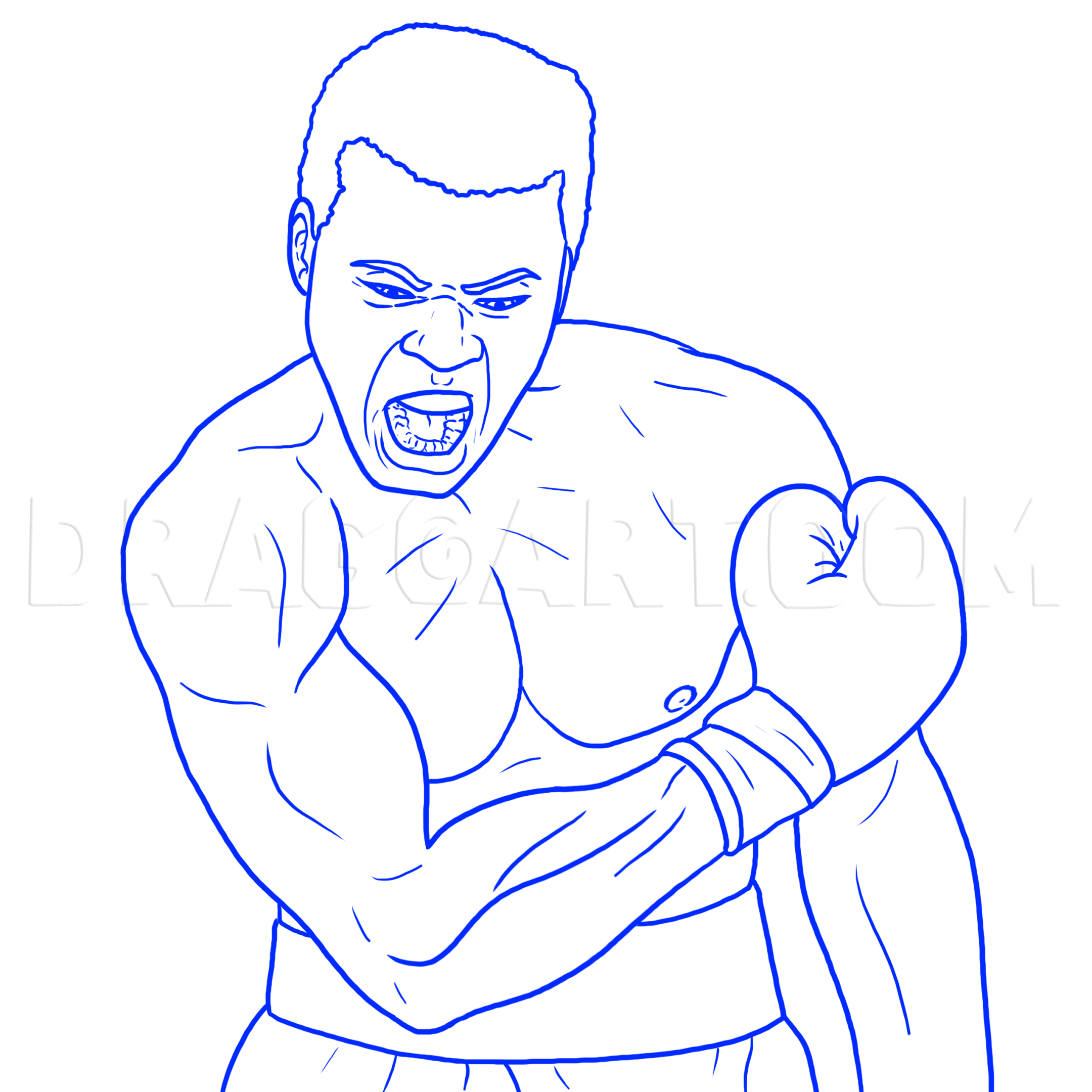 muhammad ali coloring pages