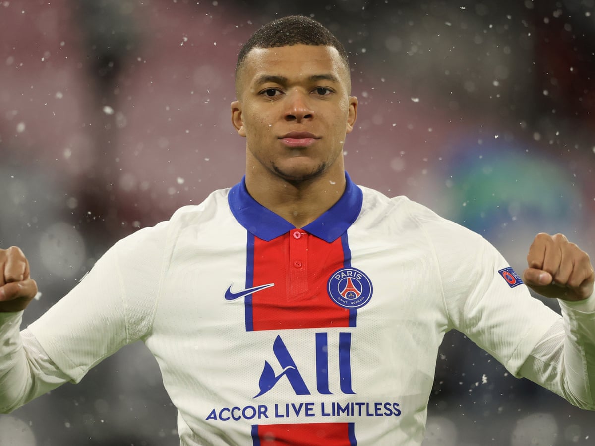 chilling Mbappe shots