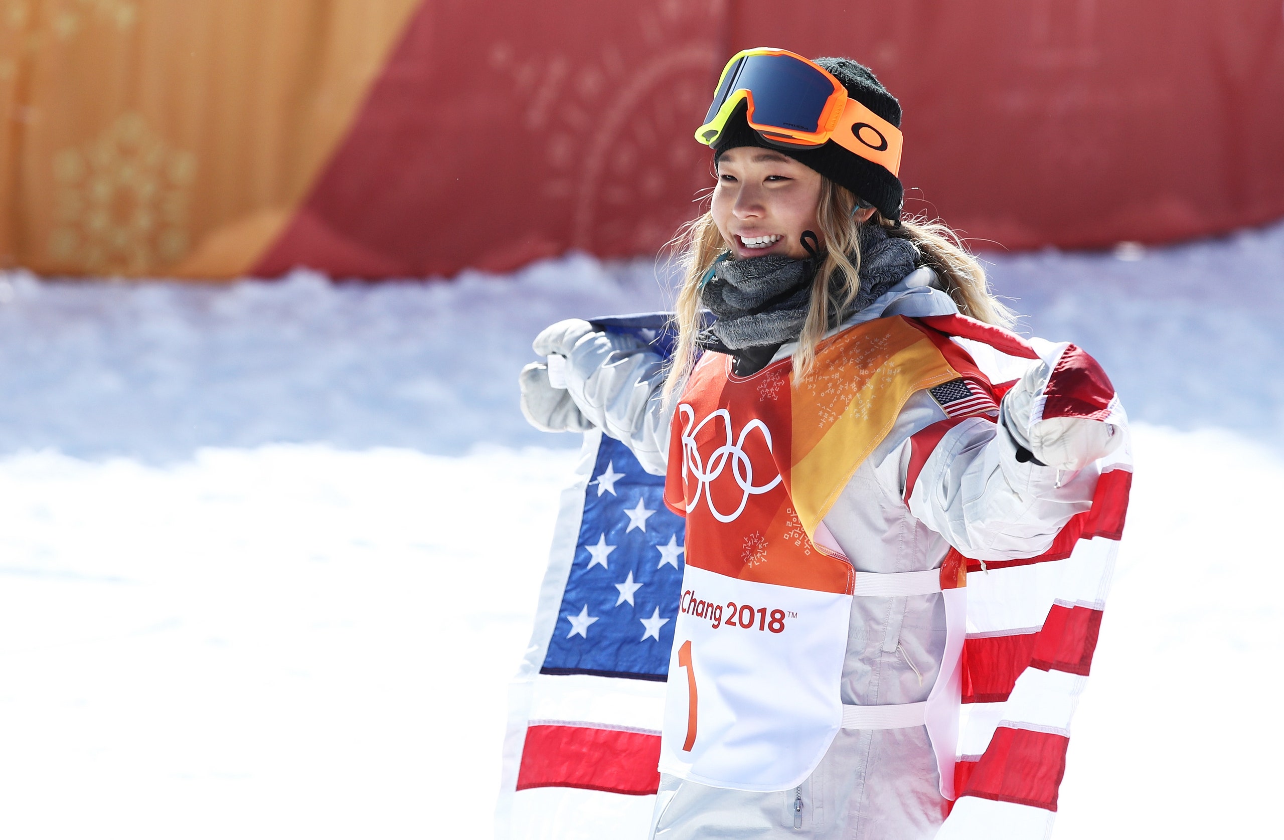 Chloe Kim interviews