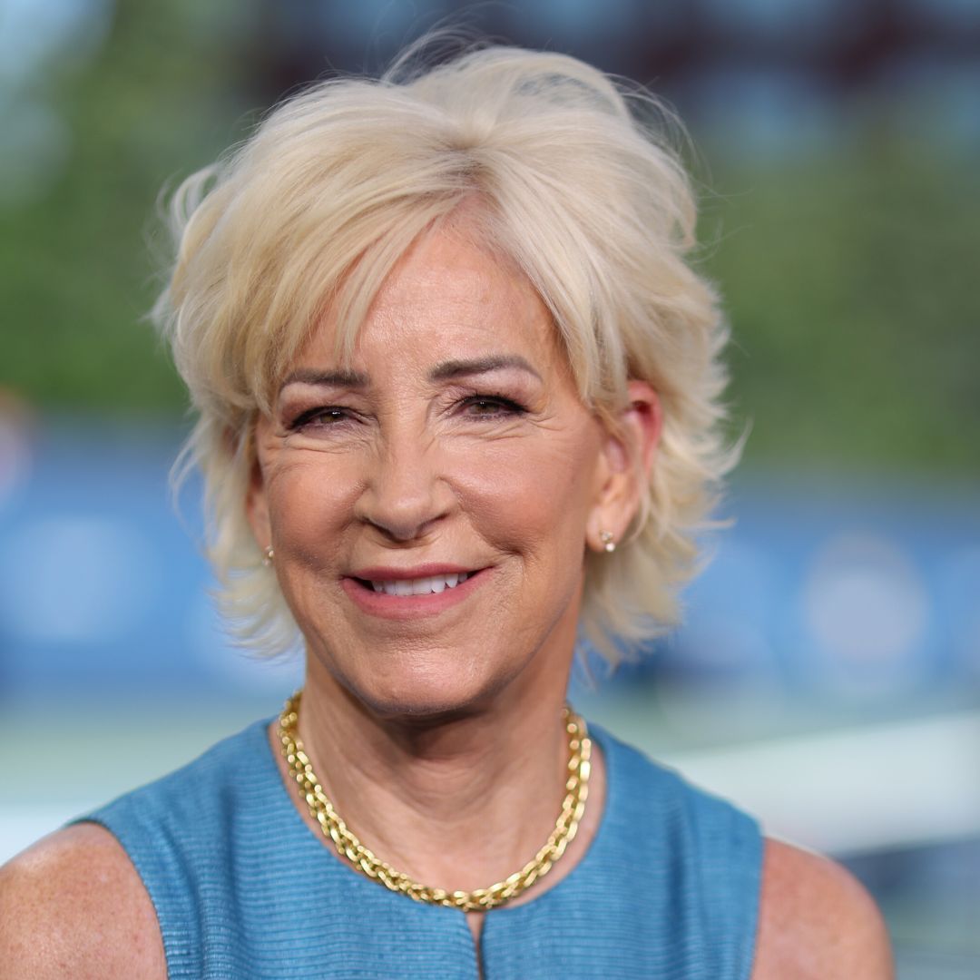 Chris Evert behind the scenes