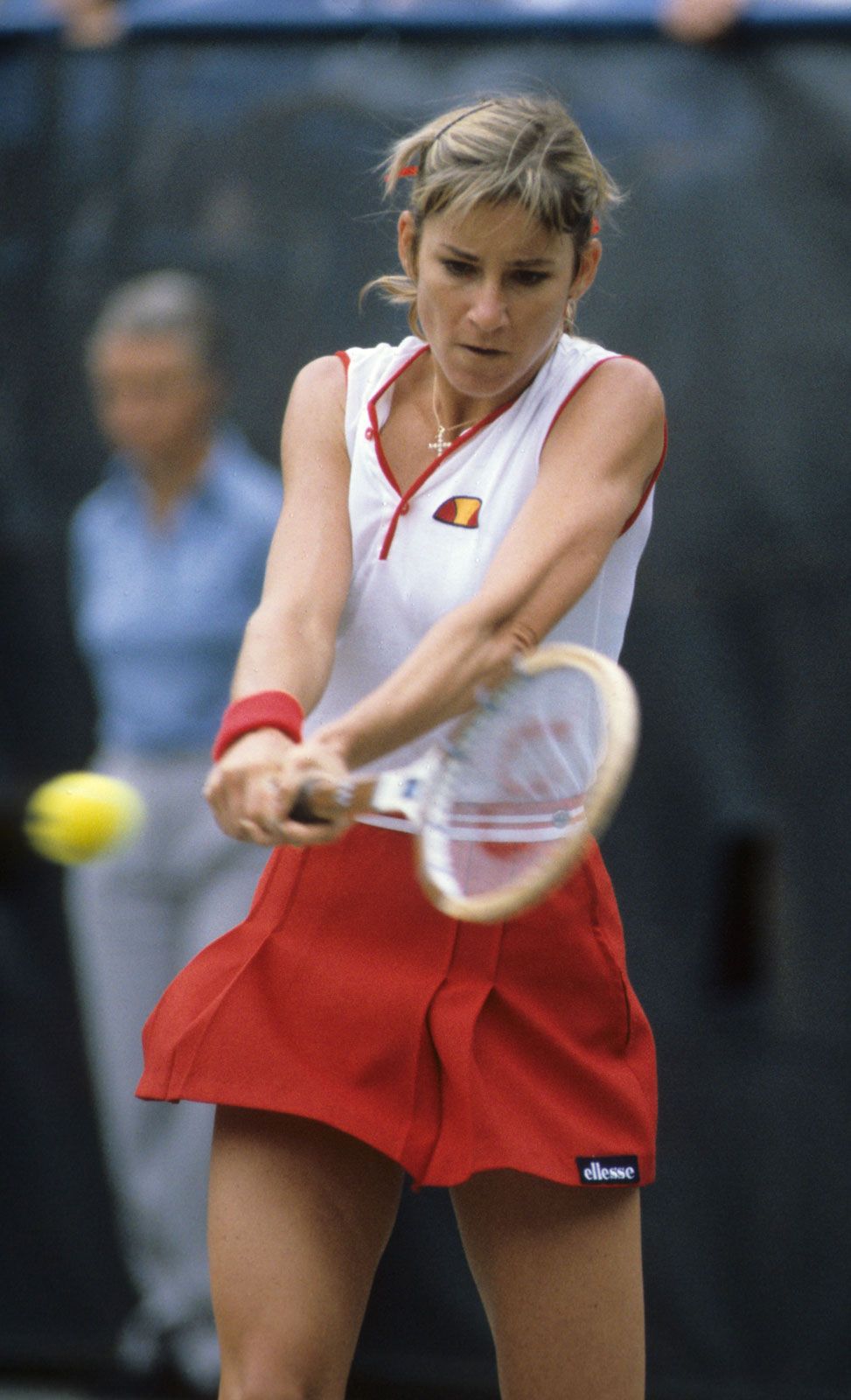 Chris Evert Wimbledon 1974.