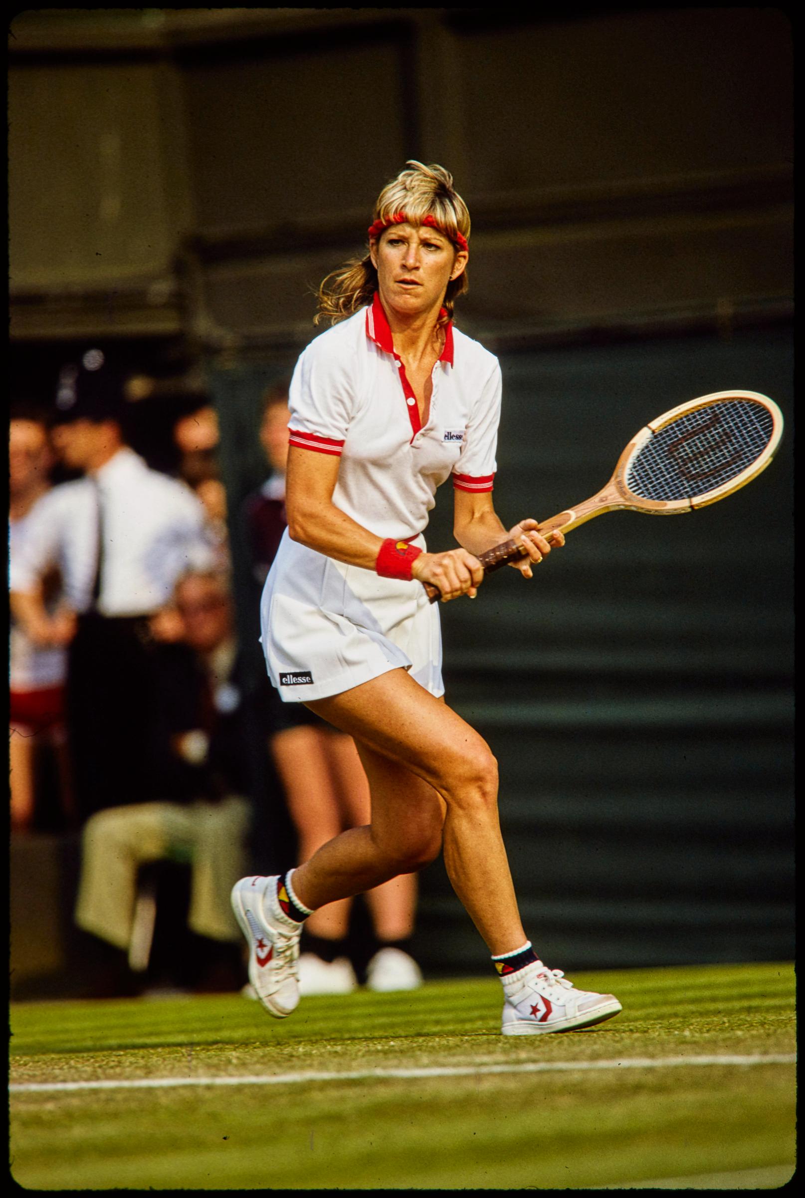 Chris Evert Wimbledon stats