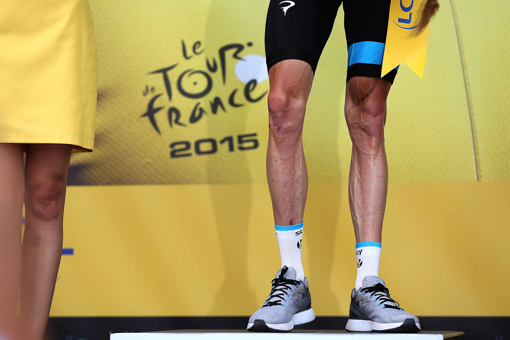 Chris Froome leg workout