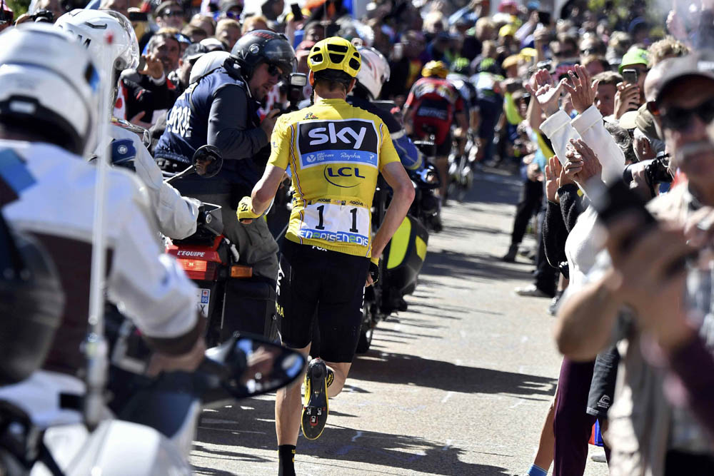 Chris Froome running tips