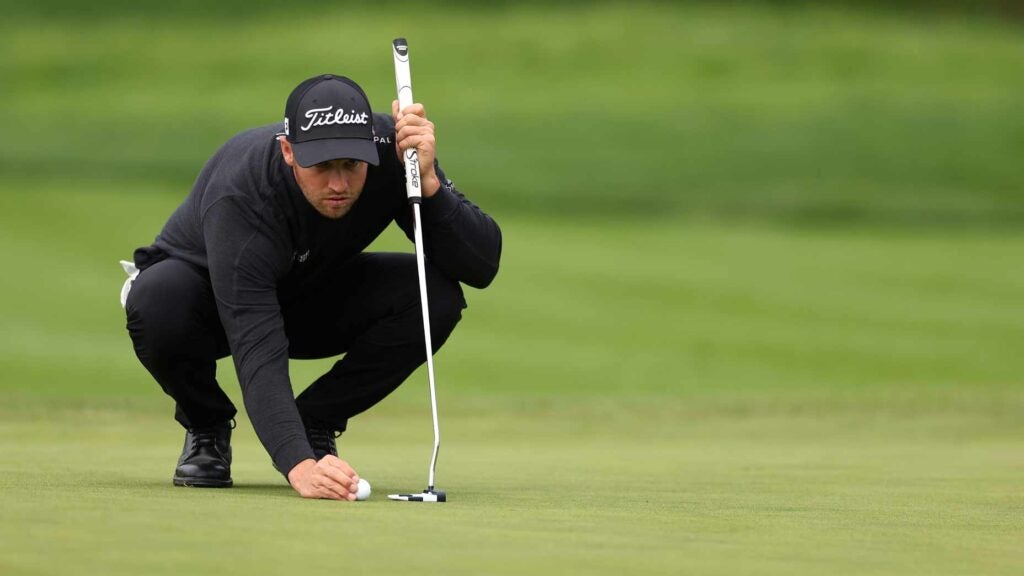 clark missed putt reaction
