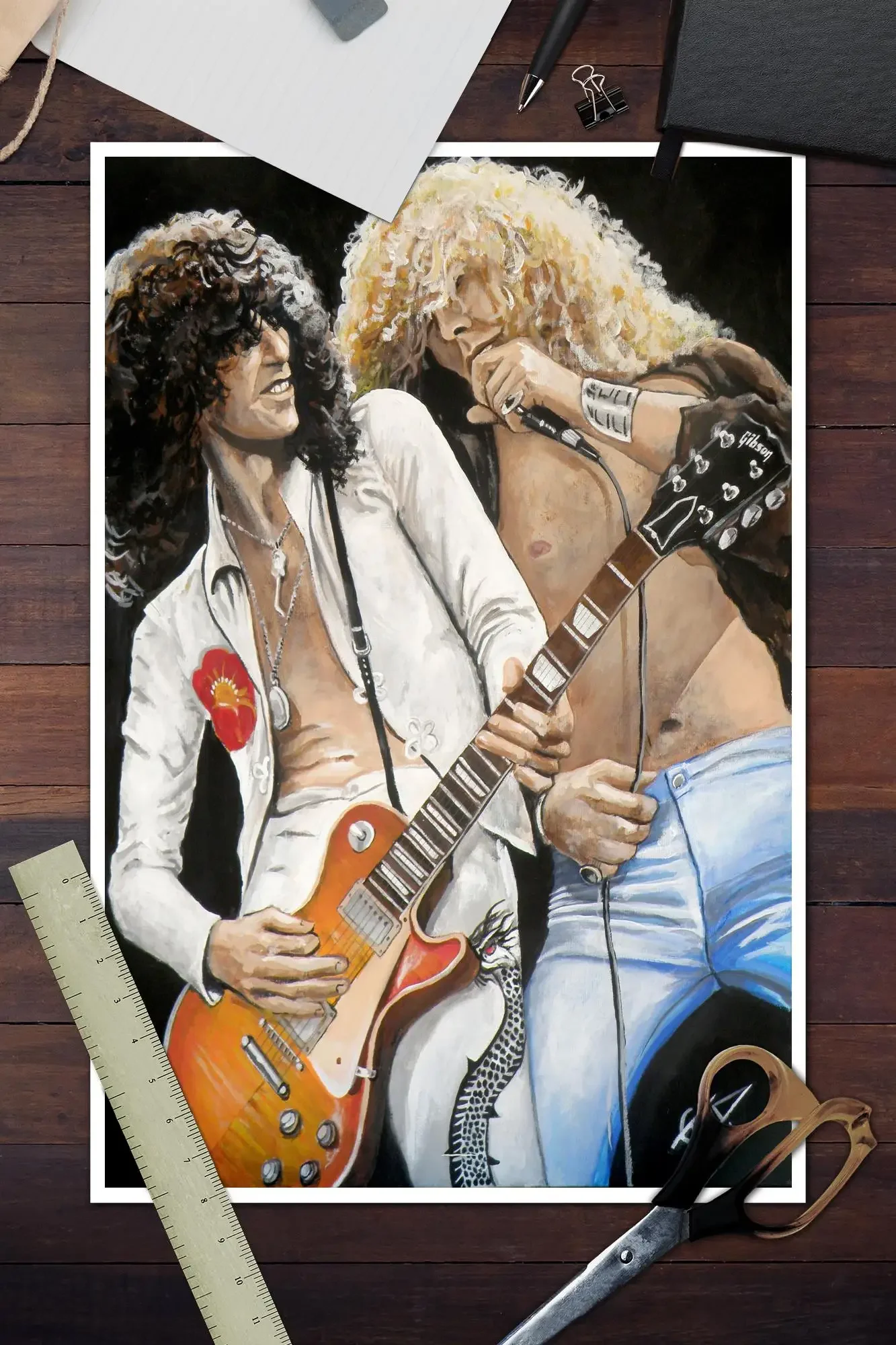 classic rock posters