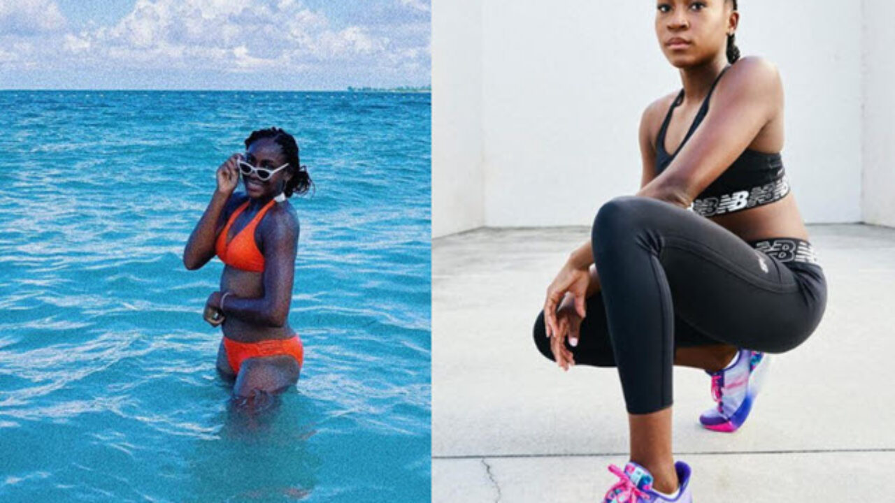 Coco Gauff fitness outfit