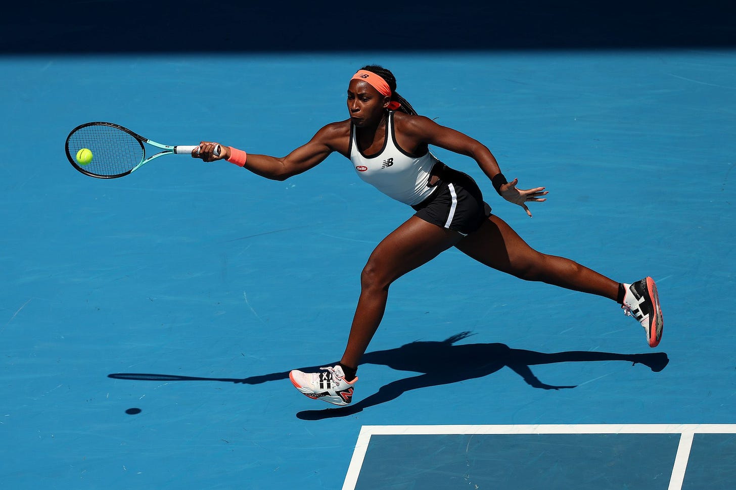 Coco Gauff forehand technique