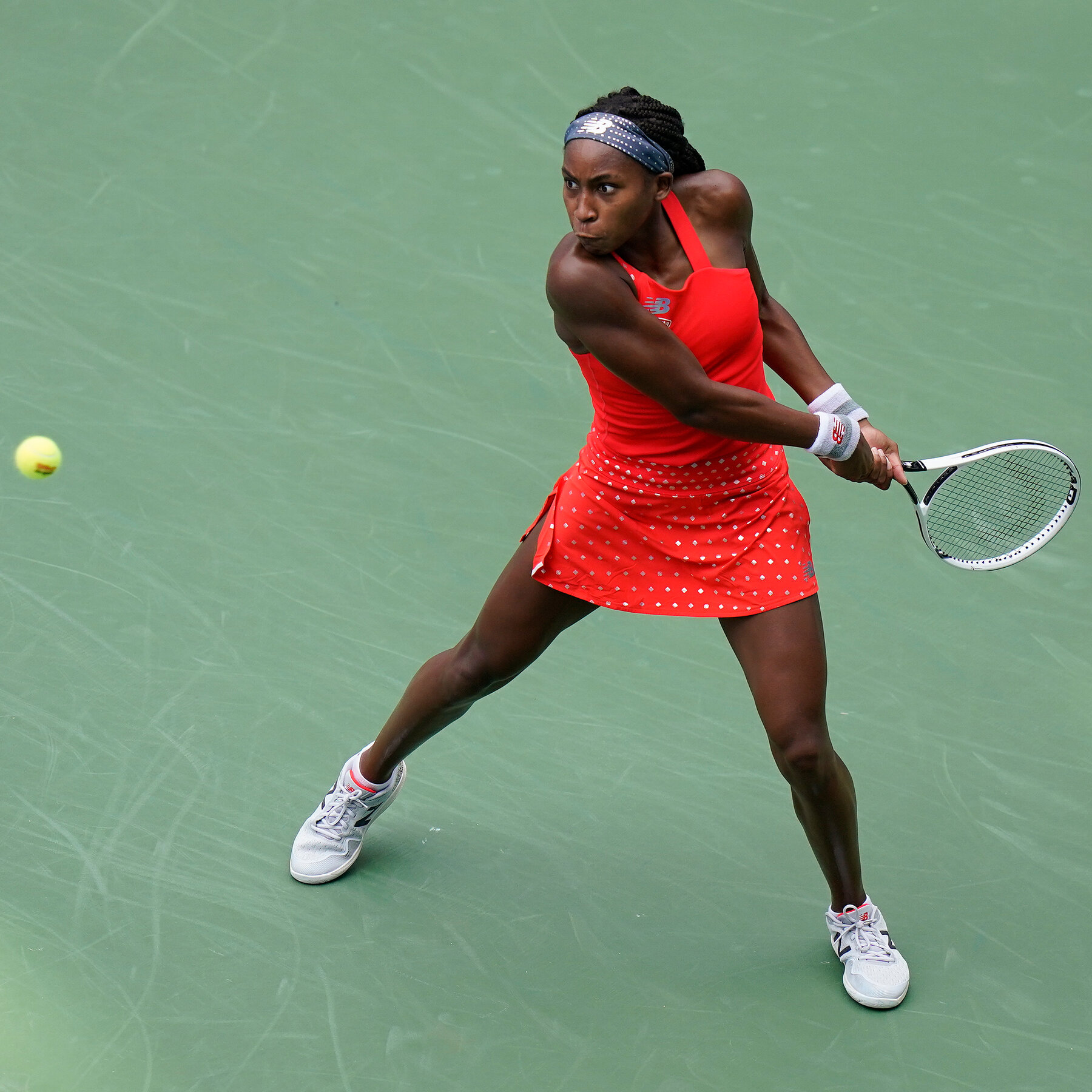 coco gauff forehand 0021