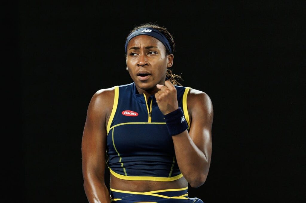 coco gauff forehand 0041