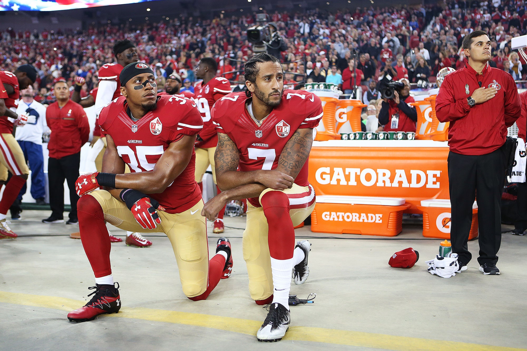 Colin Kaepernick fashion statements.