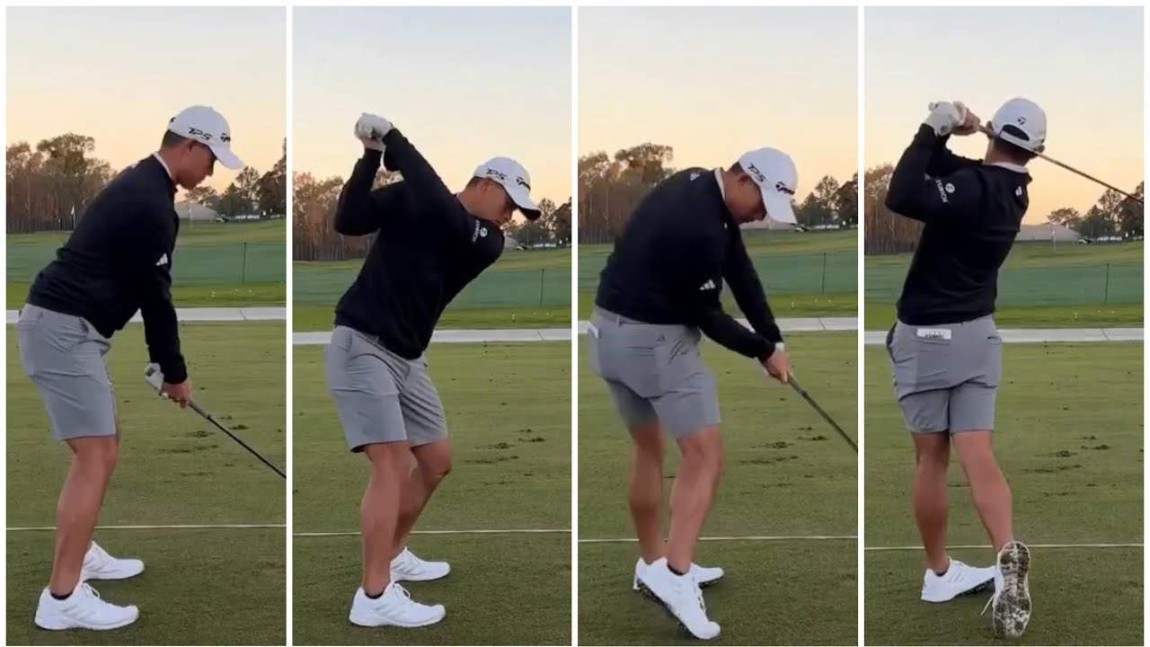 Collin Morikawa driver technique
