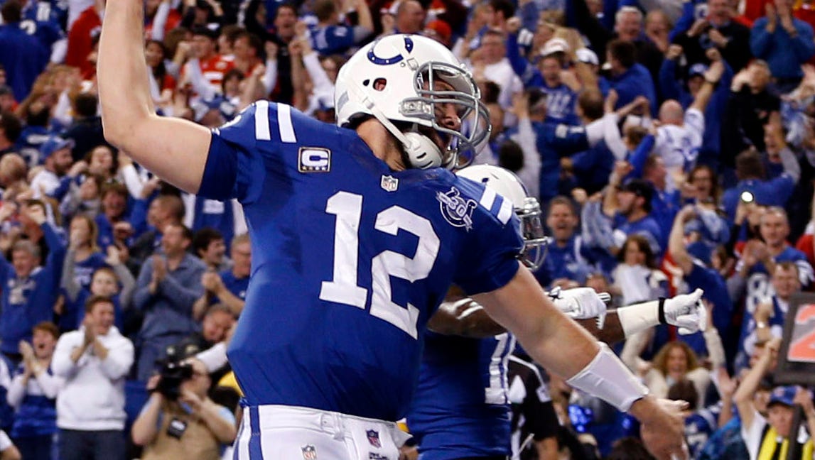 Colts Chiefs playoff highlights