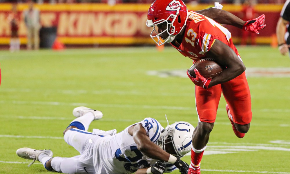 Colts Chiefs touchdown summary