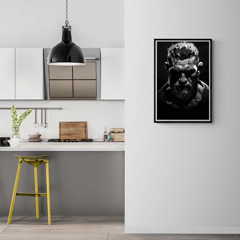 conor mcgregor black and white 0014