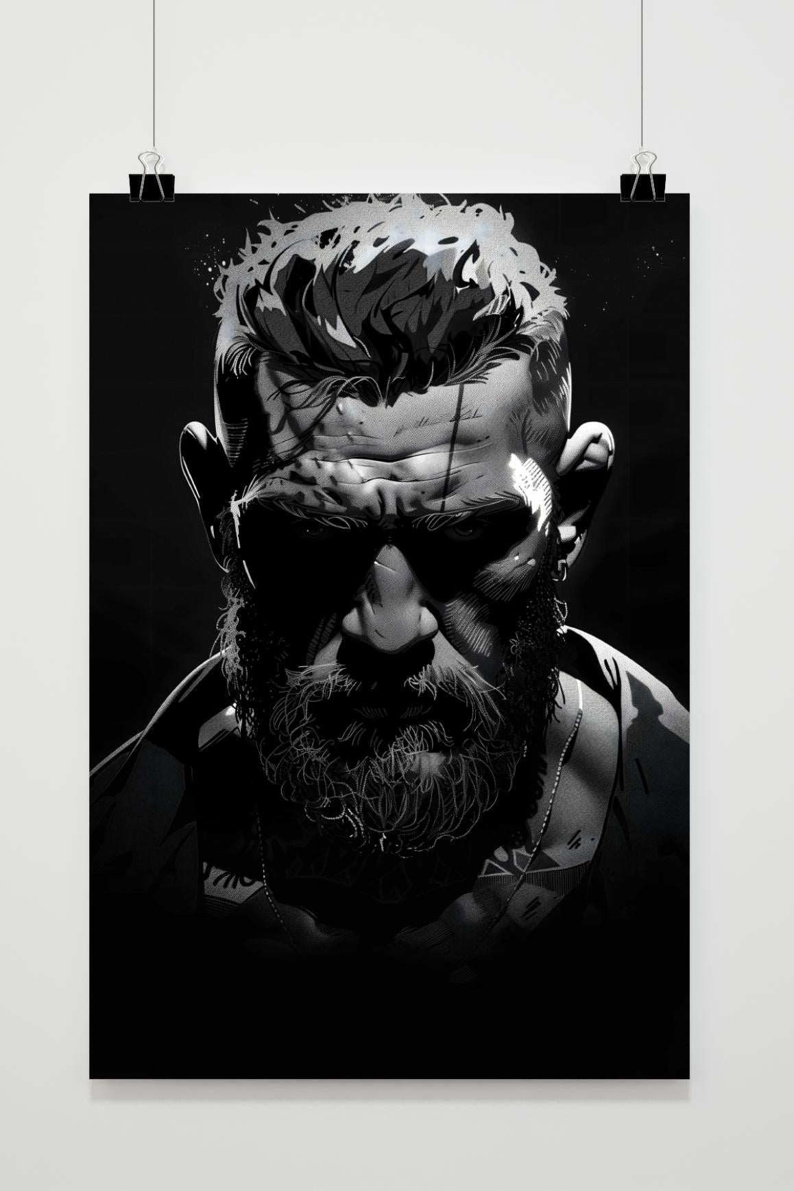 conor mcgregor black and white 0017