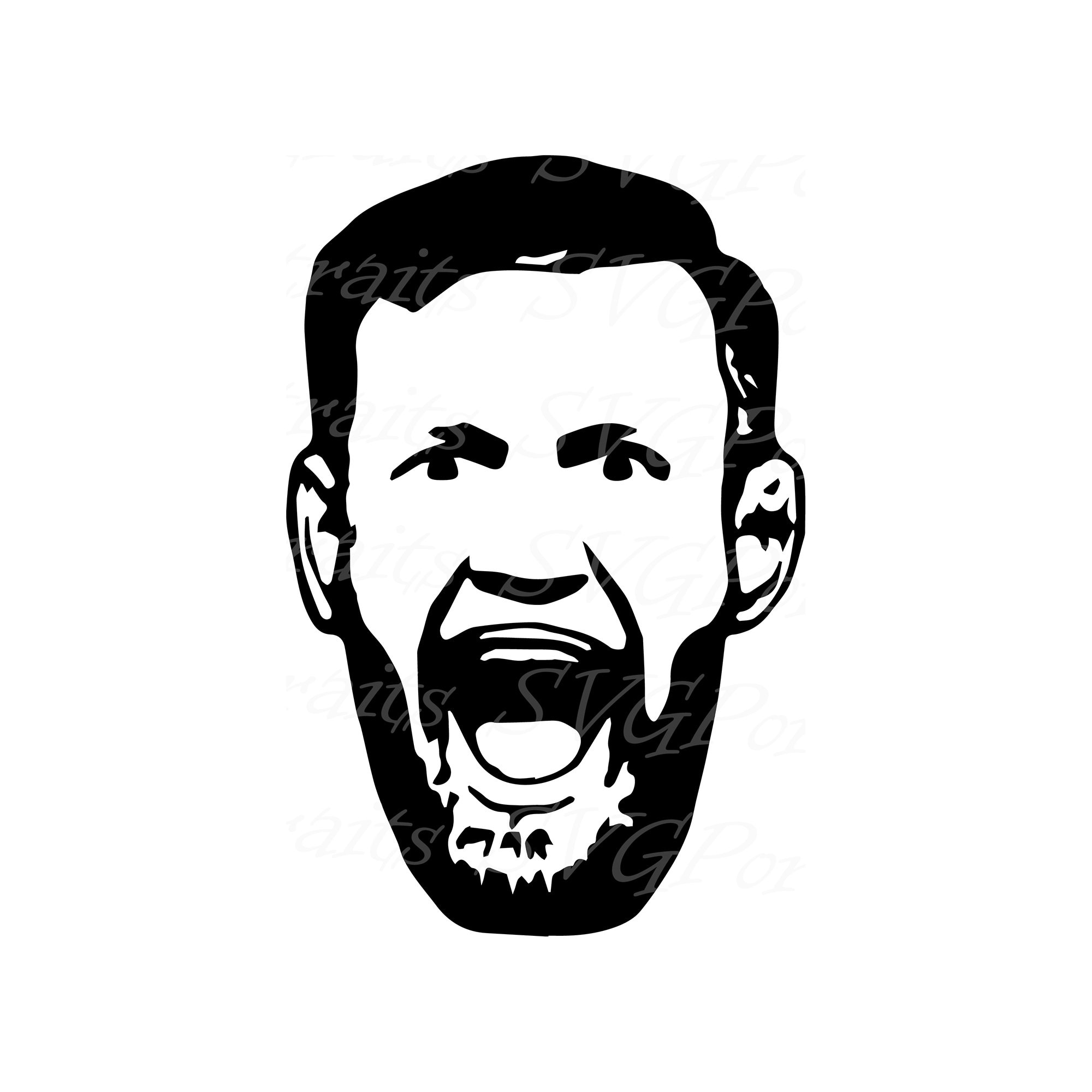 conor mcgregor black and white 0025
