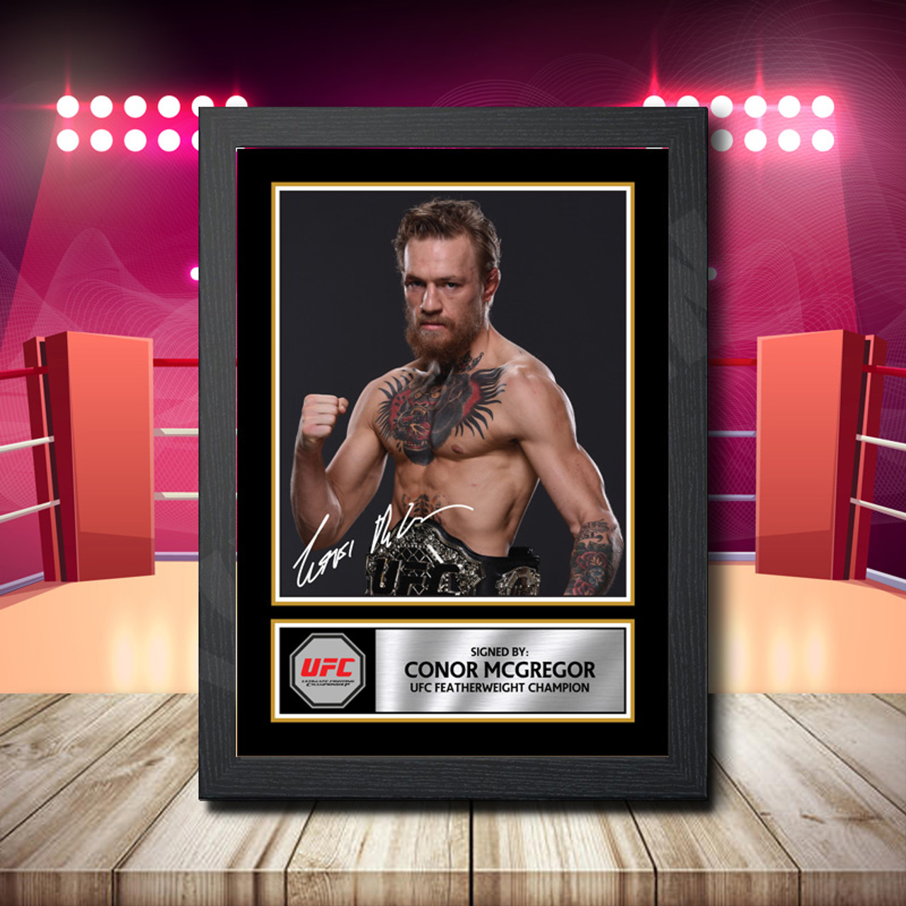conor mcgregor signing posters 0017