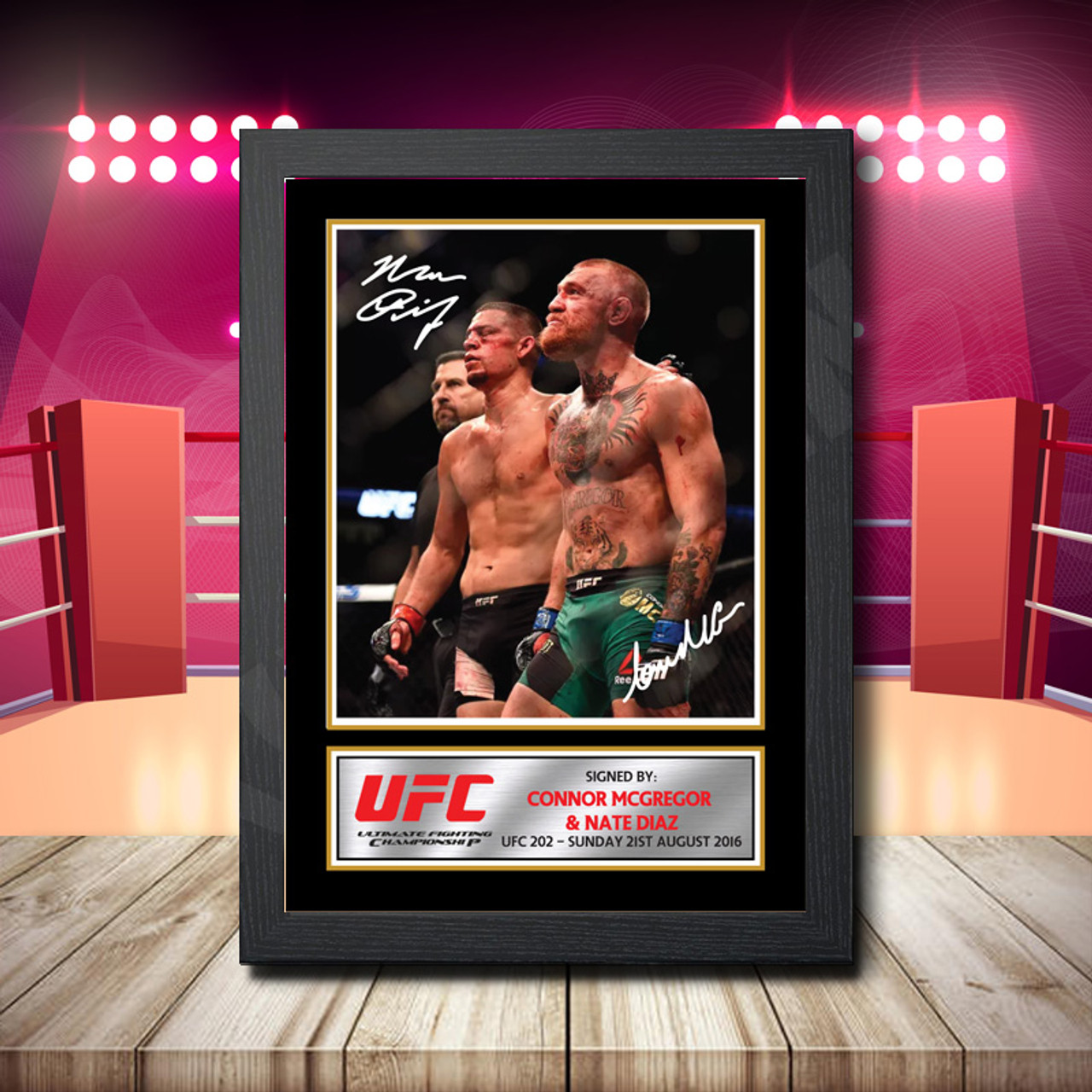 conor mcgregor signing posters 0025