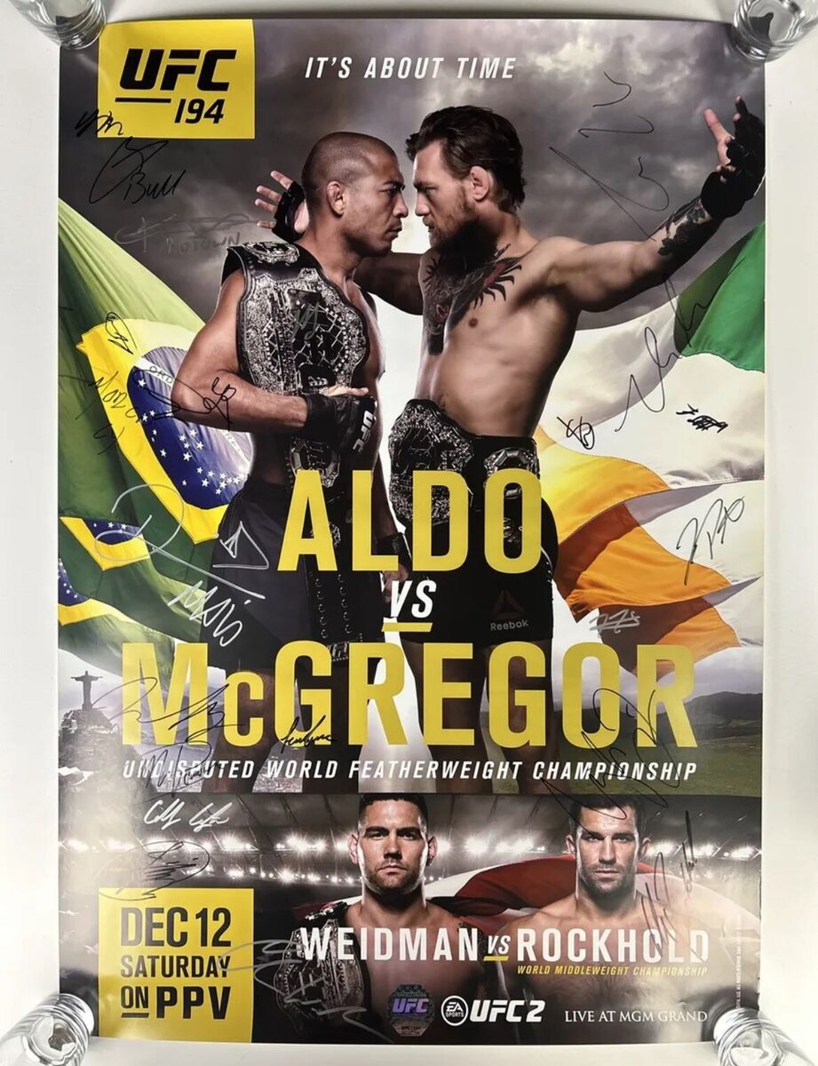 conor mcgregor signing posters 0027