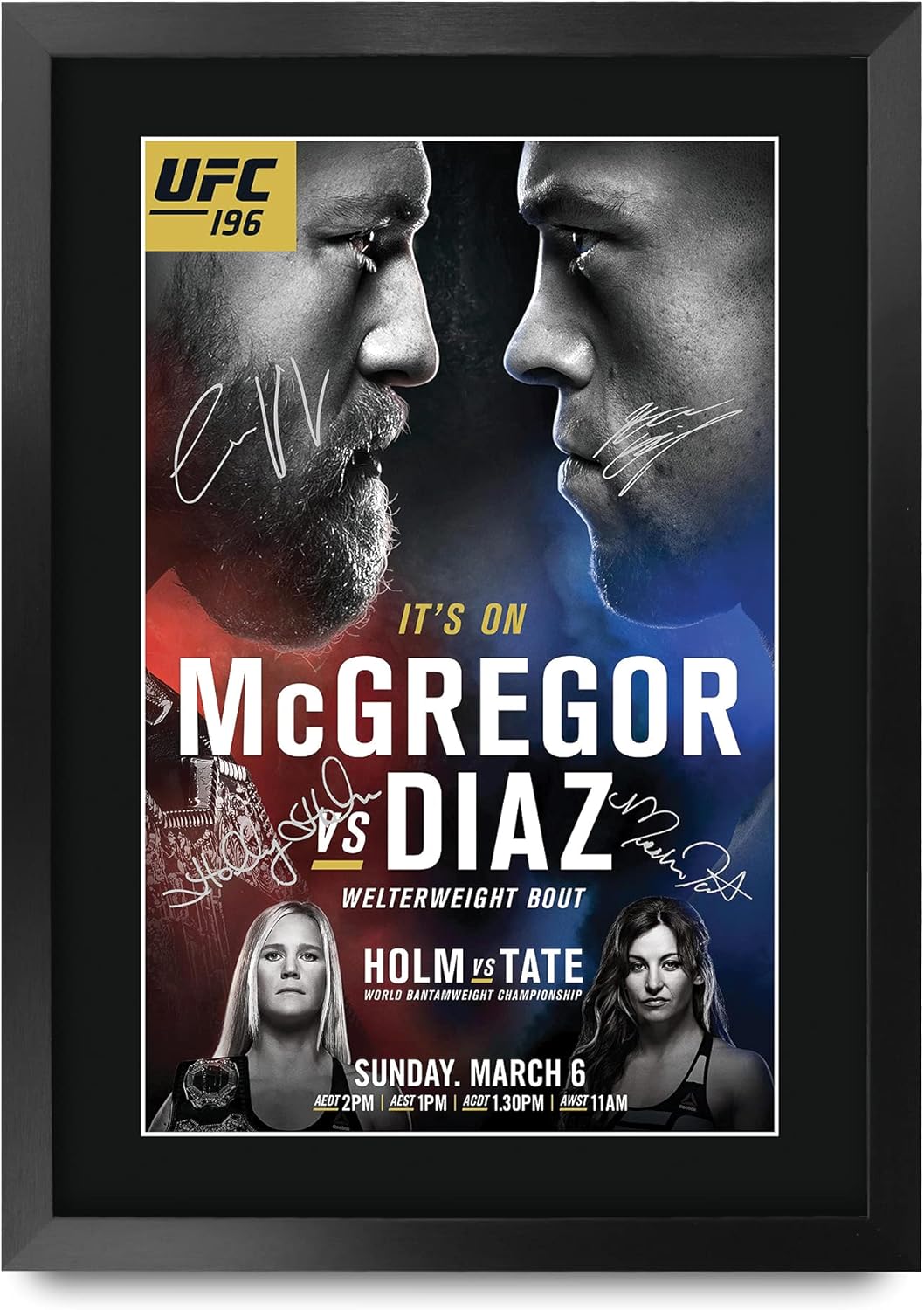 conor mcgregor signing posters 0031