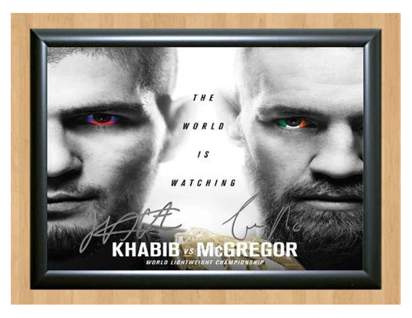 conor mcgregor signing posters 0034