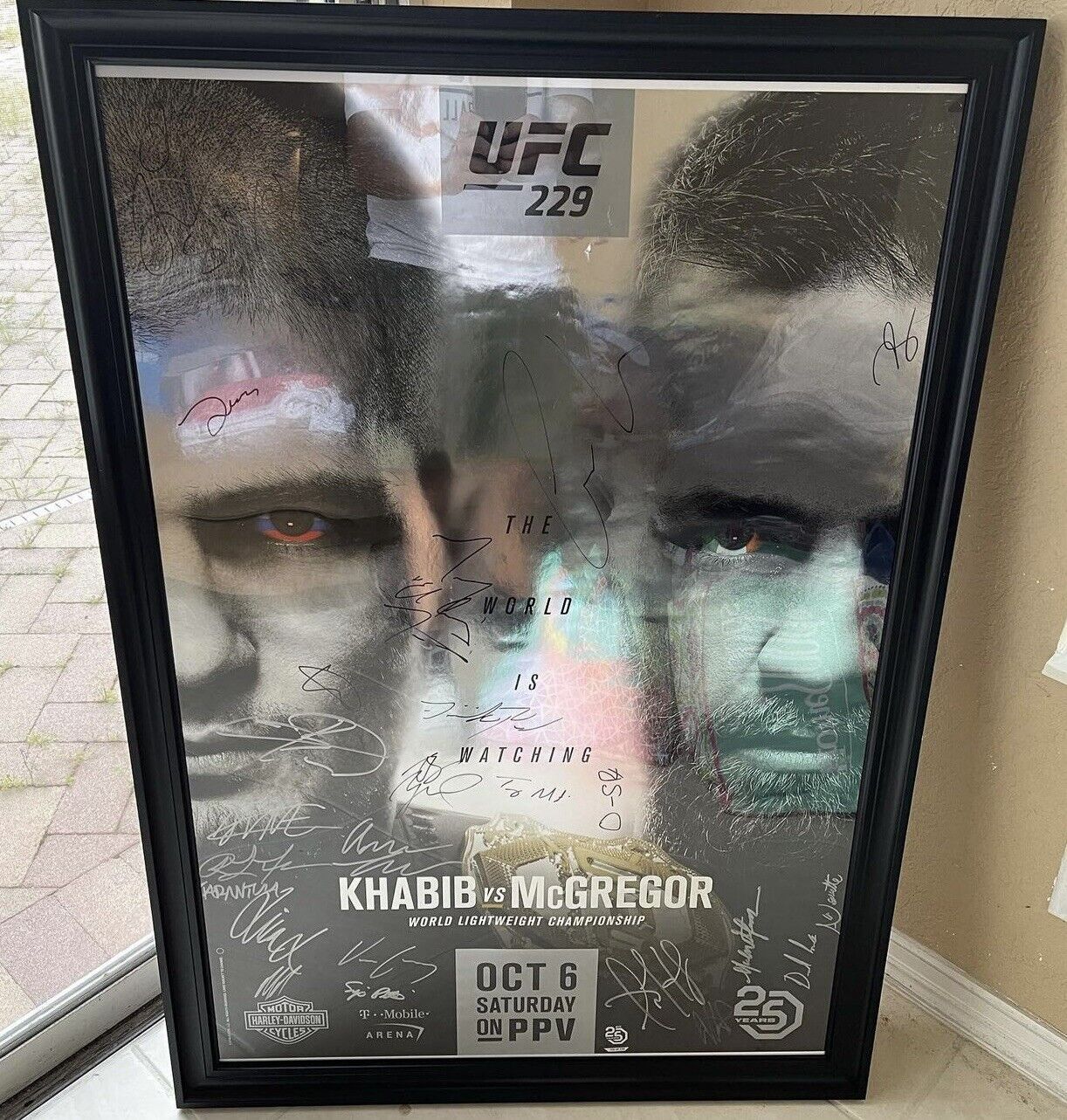 conor mcgregor signing posters 0040