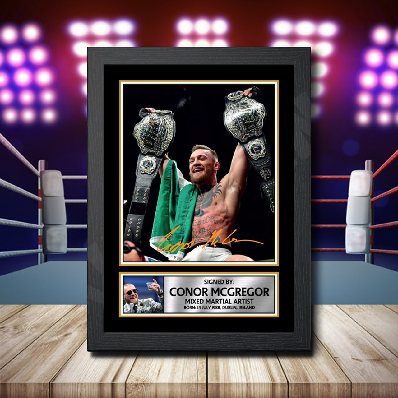 conor mcgregor signing posters 0046