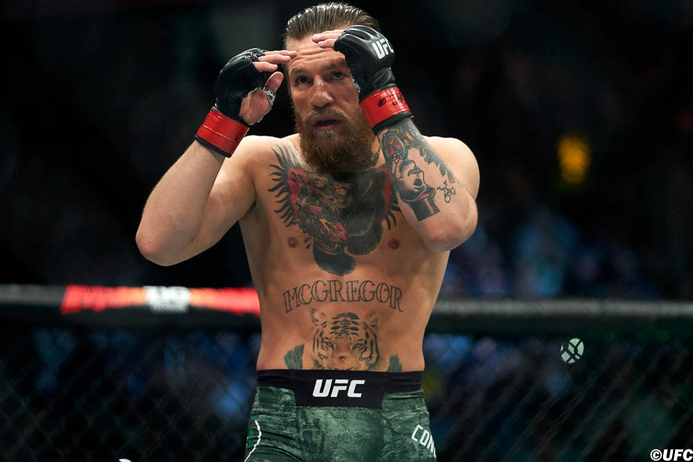 Conor McGregor training snapshots