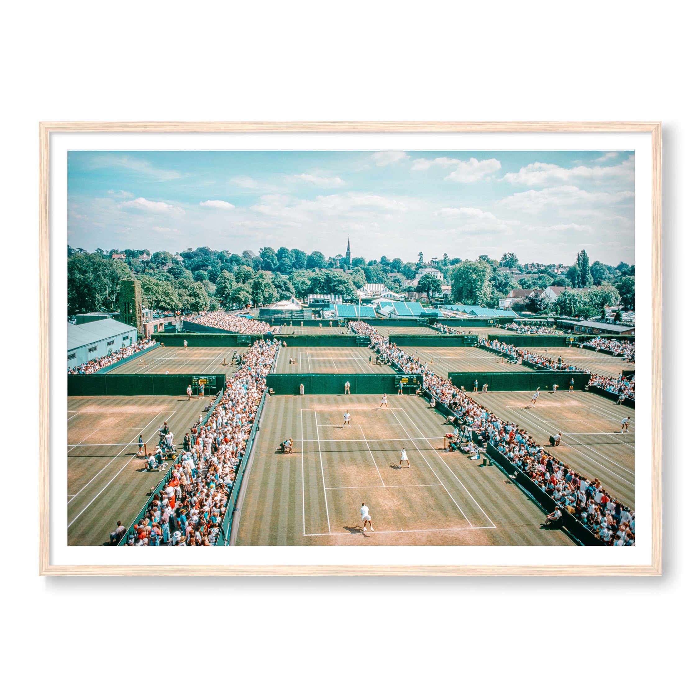 contemporary Wimbledon art