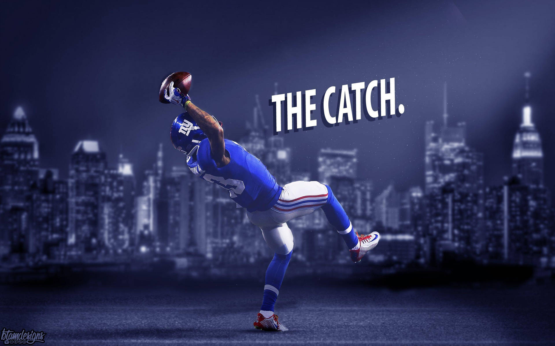cool football catches wallpaper 0011
