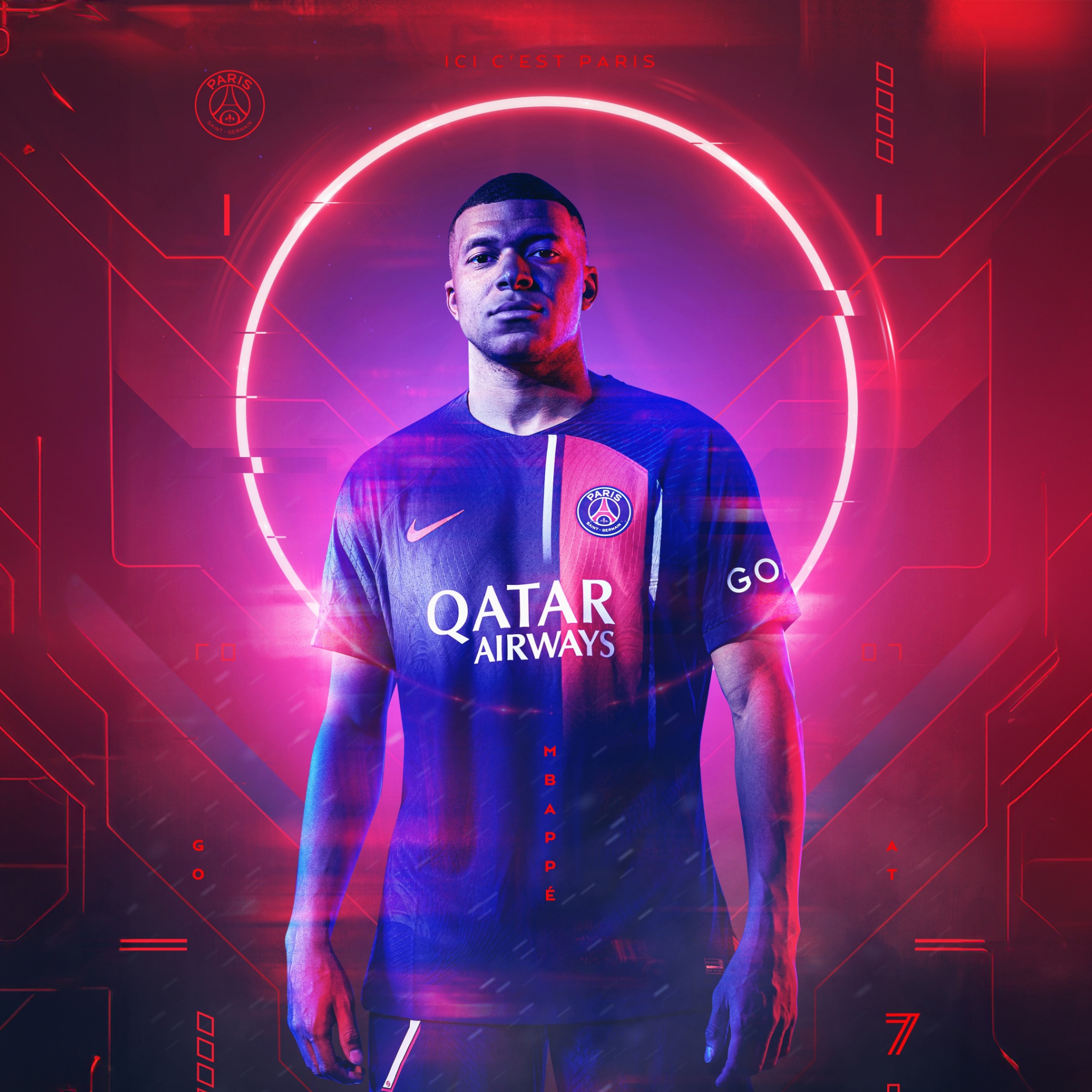 cool Mbappé art
