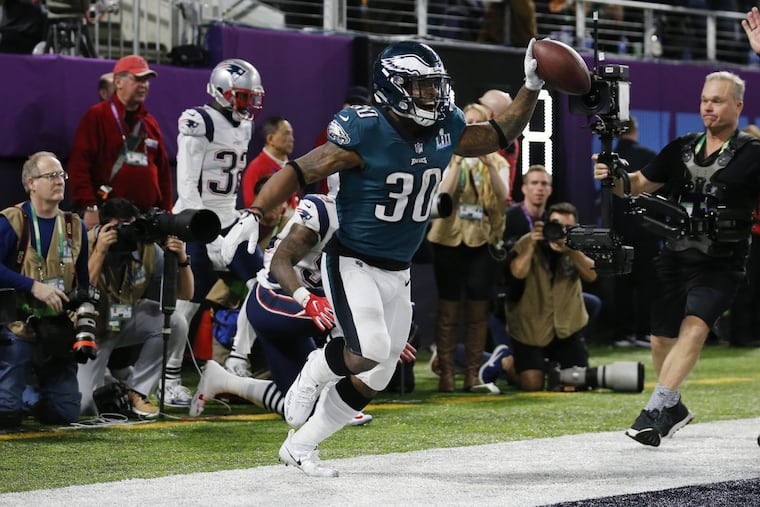 Corey Clement Super Bowl history