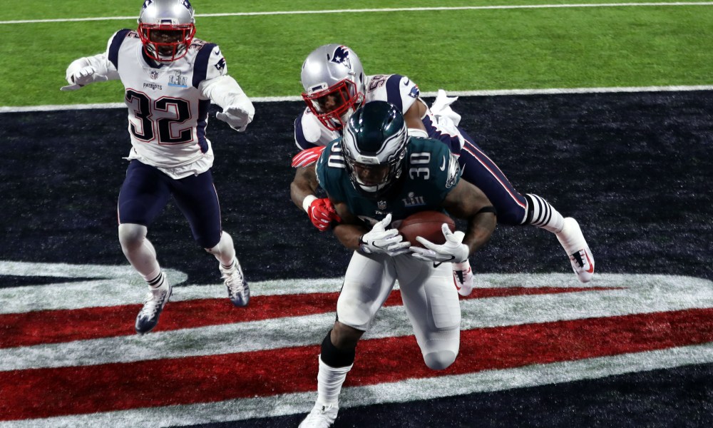 Corey Clement Super Bowl performance