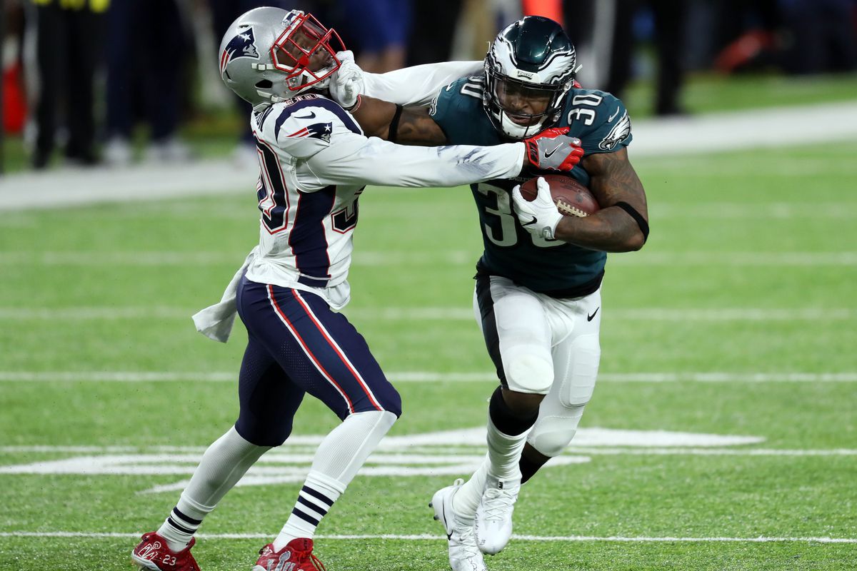 corey clement super bowl 0011