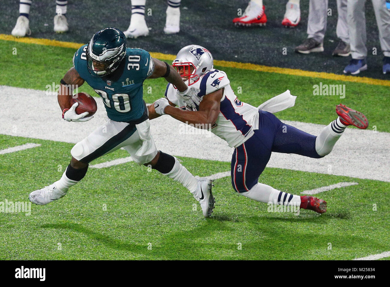 corey clement super bowl 0038